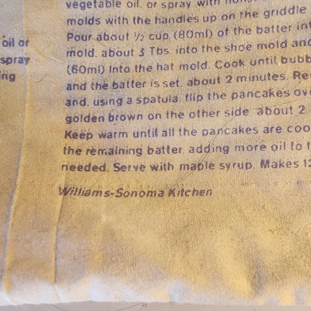 Williams Sonoma Fashion Plate Pancake Molds/cutters. Set Of 3. Shoe Purse Hat.